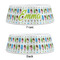 Popsicles and Polka Dots Plastic Pet Bowls - Medium - APPROVAL