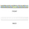 Popsicles and Polka Dots Plastic Ruler - 12" - APPROVAL