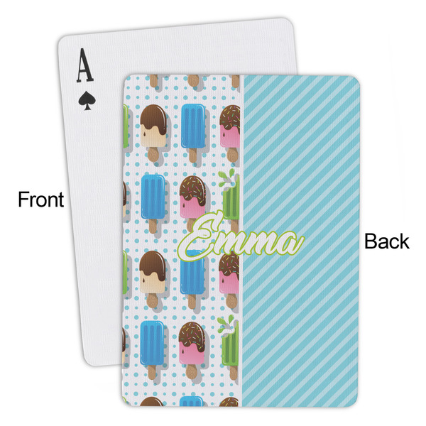 Popsicles and Polka Dots Playing Cards - Approval