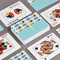 Popsicles and Polka Dots Playing Cards - Front & Back View