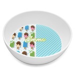 Popsicles and Polka Dots Melamine Bowl - 8 oz (Personalized)