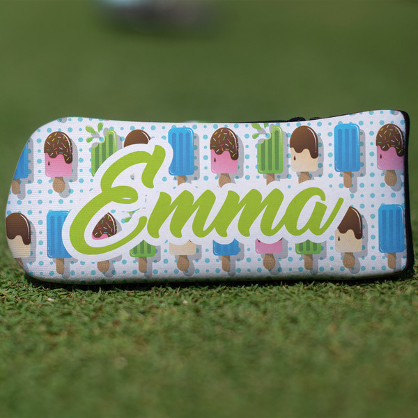 Custom Popsicles and Polka Dots Blade Putter Cover (Personalized)