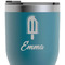 Popsicles and Polka Dots RTIC Tumbler - Dark Teal - Close Up