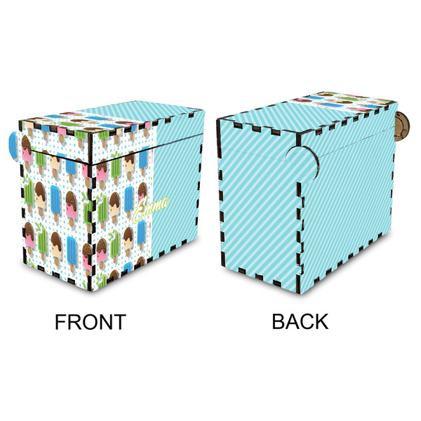 Popsicles and Polka Dots Recipe Box - Full Color - Approval