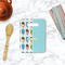 Popsicles and Polka Dots Rectangle Trivet with Handle - LIFESTYLE