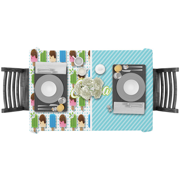 Popsicles and Polka Dots Rectangular Tablecloths - LIFESTYLE