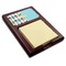 Popsicles and Polka Dots Red Mahogany Sticky Note Holder - Angle
