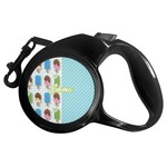 Popsicles and Polka Dots Retractable Dog Leash (Personalized)