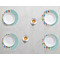Popsicles and Polka Dots Round Linen Placemats - LIFESTYLE (set of 4)