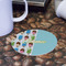 Popsicles and Polka Dots Round Paper Coaster - Front