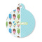 Popsicles and Polka Dots Round Pet Tag