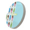 Popsicles and Polka Dots Sandstone Car Coaster - STANDING ANGLE