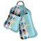 Popsicles and Polka Dots Sanitizer Holder Keychain - Both in Case (PARENT)