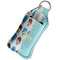 Popsicles and Polka Dots Sanitizer Holder Keychain - Large in Case