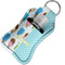 Popsicles and Polka Dots Sanitizer Holder Keychain - Small in Case