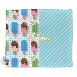 Popsicles and Polka Dots Security Blankets - Double Sided (Personalized)