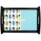 Popsicles and Polka Dots Serving Tray Black Small - Main