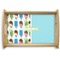 Popsicles and Polka Dots Serving Tray Wood Small - Main