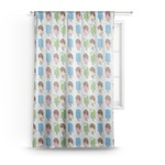 Popsicles and Polka Dots Sheer Curtain (Personalized)