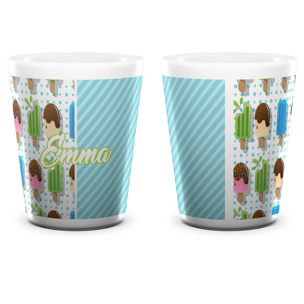 Popsicles and Polka Dots Shot Glass - White - APPROVAL