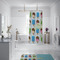 Popsicles and Polka Dots Shower Curtain - 70"x83"