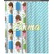 Popsicles and Polka Dots Shower Curtain 70x90