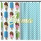 Popsicles and Polka Dots Shower Curtain (Personalized) (Non-Approval)