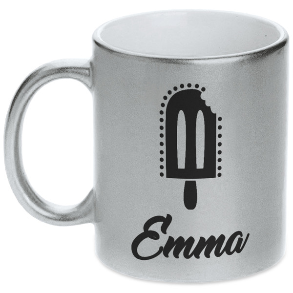 Popsicles and Polka Dots Silver Mug - Main