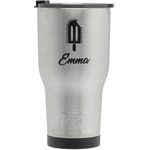 Popsicles and Polka Dots RTIC Tumbler - Silver (Personalized)