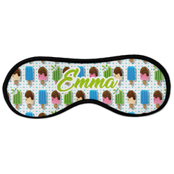Popsicles and Polka Dots Sleeping Eye Masks - Large (Personalized)