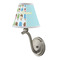 Popsicles and Polka Dots Small Chandelier Lamp - LIFESTYLE (on wall lamp)