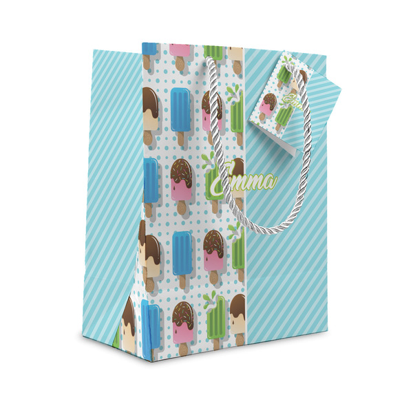 Custom Popsicles and Polka Dots Gift Bag (Personalized)