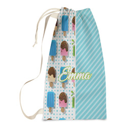 Popsicles and Polka Dots Laundry Bags - Small (Personalized)