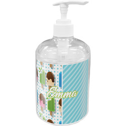 Popsicles and Polka Dots Acrylic Soap & Lotion Bottle (Personalized)