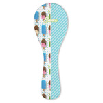Popsicles and Polka Dots Ceramic Spoon Rest (Personalized)
