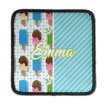 Popsicles and Polka Dots Iron On Square Patch w/ Name or Text