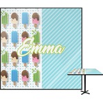 Popsicles and Polka Dots Square Table Top (Personalized)