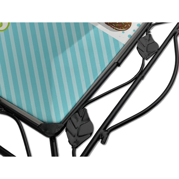 Popsicles and Polka Dots Square Trivet - Detail