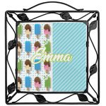 Popsicles and Polka Dots Square Trivet (Personalized)