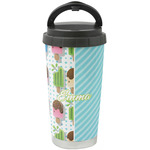 Popsicles and Polka Dots Stainless Steel Coffee Tumbler (Personalized)