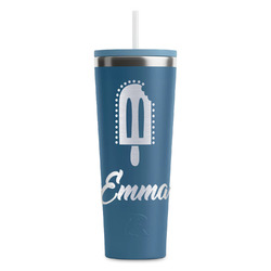 Popsicles and Polka Dots RTIC Everyday Tumbler with Straw - 28oz (Personalized)