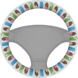 Popsicles and Polka Dots Steering Wheel Cover (Personalized)