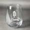 Popsicles and Polka Dots Stemless Wine Glass (Single) (Personalized)