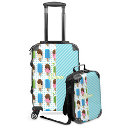 Popsicles and Polka Dots Kids 2-Piece Luggage Set - Suitcase & Backpack (Personalized)
