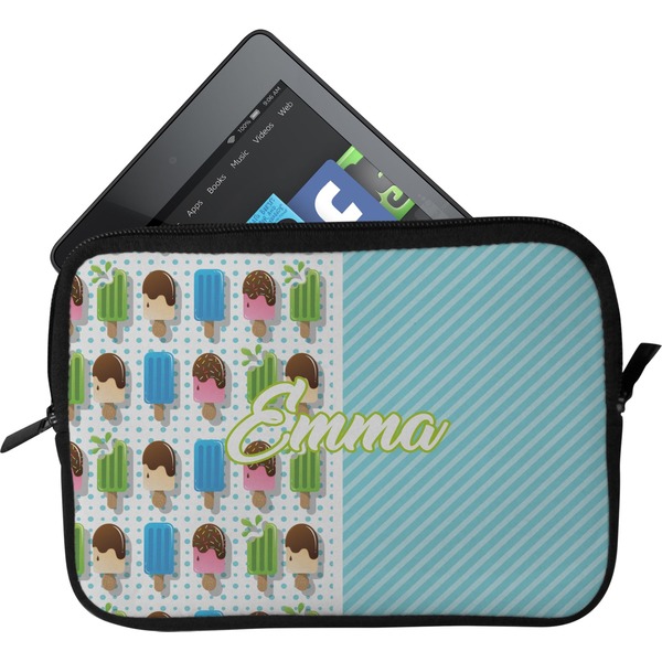 Custom Popsicles and Polka Dots Tablet Case / Sleeve (Personalized)