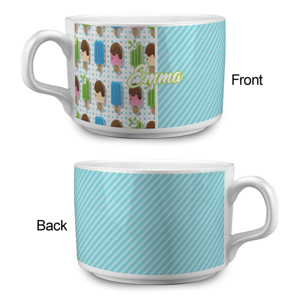 Popsicles and Polka Dots Tea Cup - Single Apvl