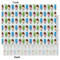 Popsicles and Polka Dots Tissue Paper - Lightweight - Large - Front & Back