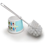 Popsicles and Polka Dots Toilet Brush (Personalized)