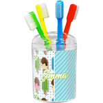 Popsicles and Polka Dots Toothbrush Holder (Personalized)