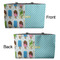 Popsicles and Polka Dots Tote w/Black Handles - Front & Back Views